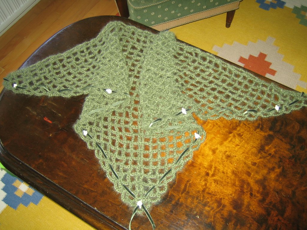 Esther has been knitting again.