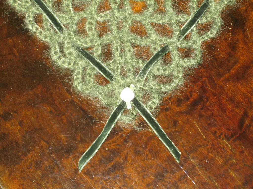 Esther has been knitting again.
