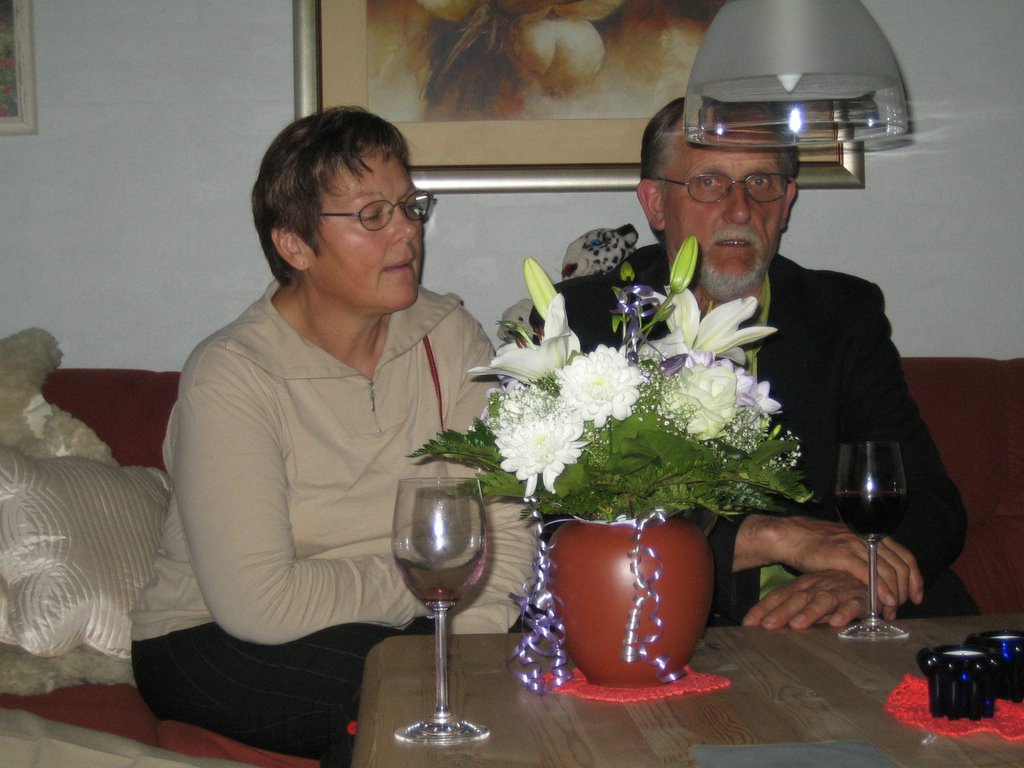 Dinner with Moster and Flemming
