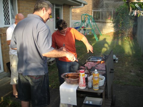 A BBQ with good friends