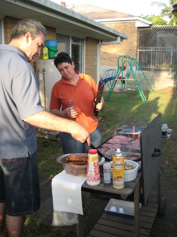 A BBQ with good friends