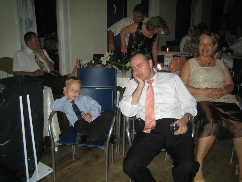 Marco & Tine's wedding party