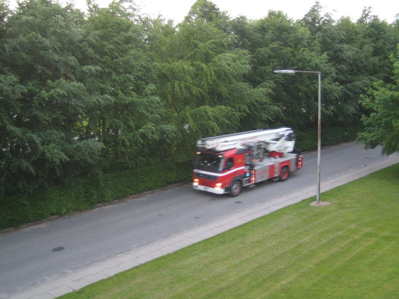 Emergency services on Heliosvænget
