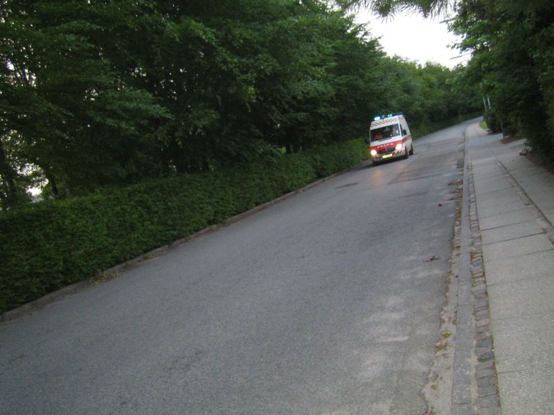Emergency services on Heliosvænget