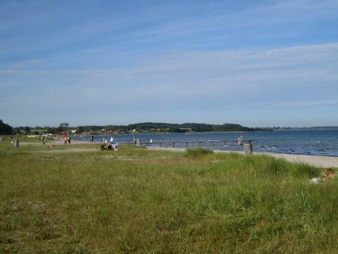 A trip to Kerteminde beach with Søren and Carina