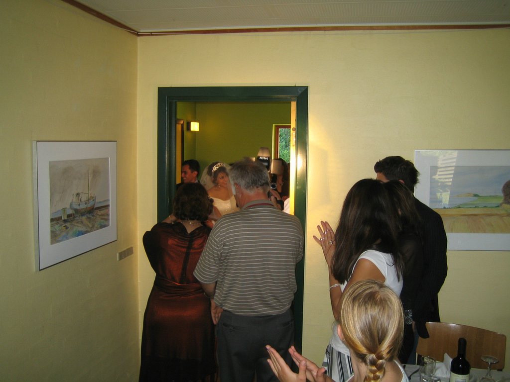 Babak & Sahnaz arrive