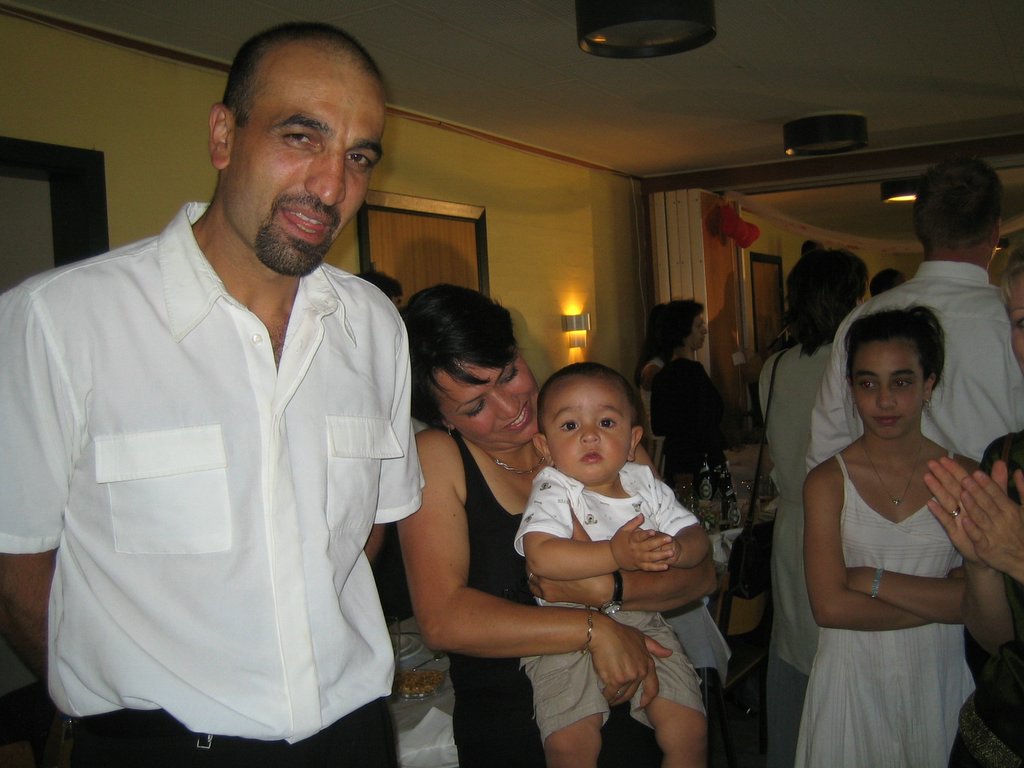 Babak & Sahnaz arrive