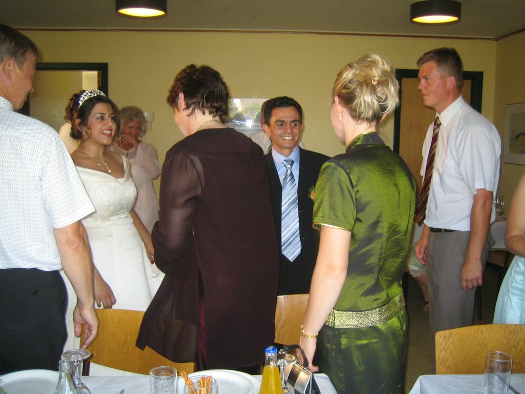 Babak & Sahnaz arrive