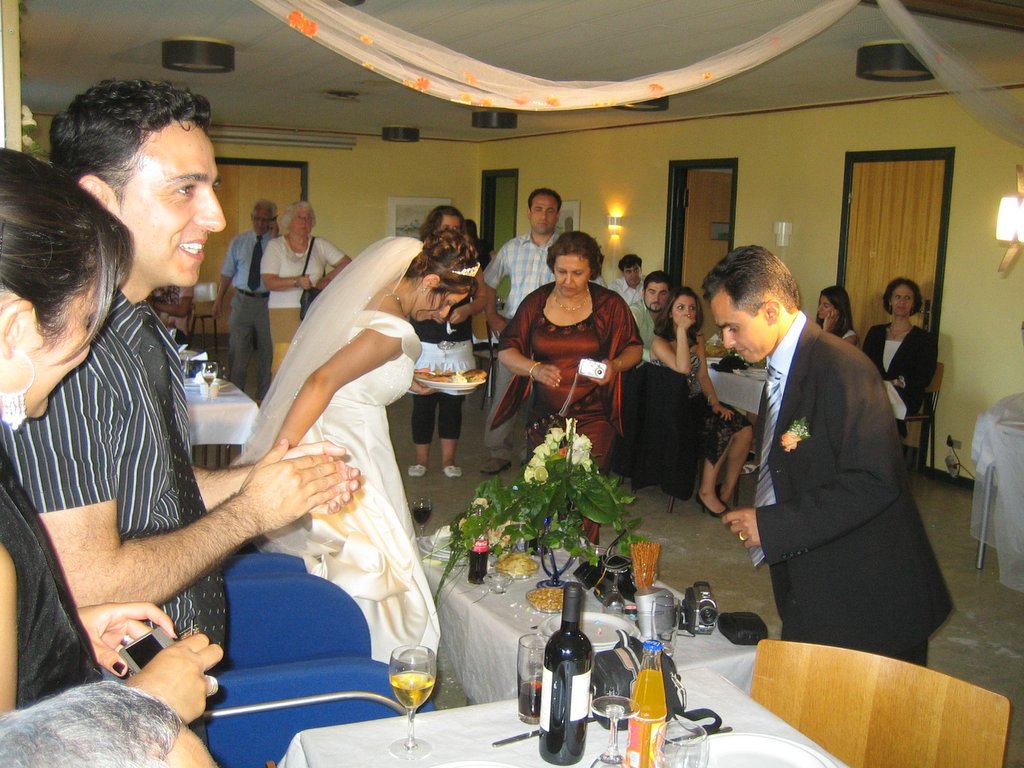 Babak & Sahnaz arrive
