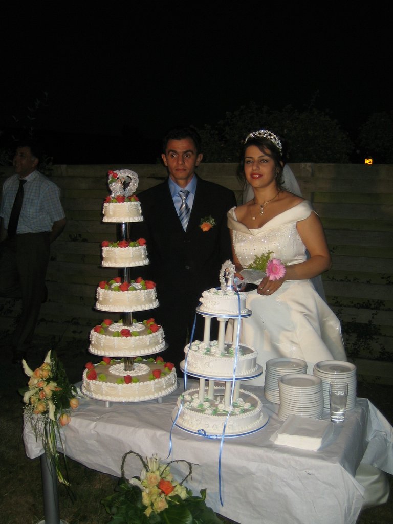 Babak & Sahnaz, part 5: Photos and cutting the cake