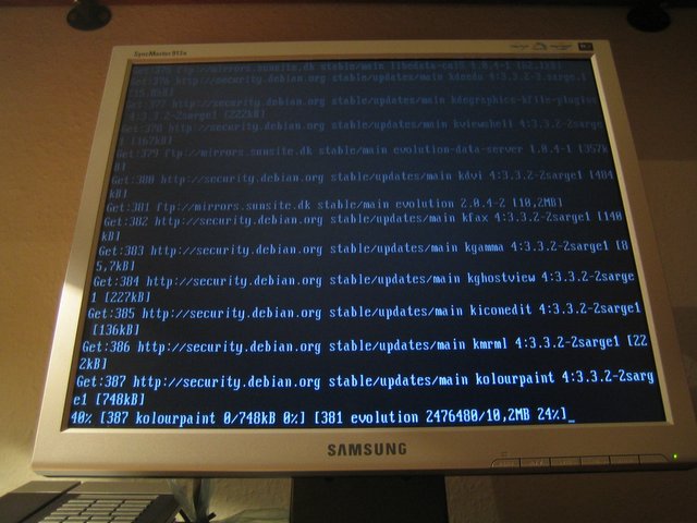 Installing Linux