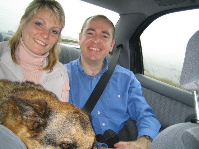 On our way to Holiday Home with Per and Joan