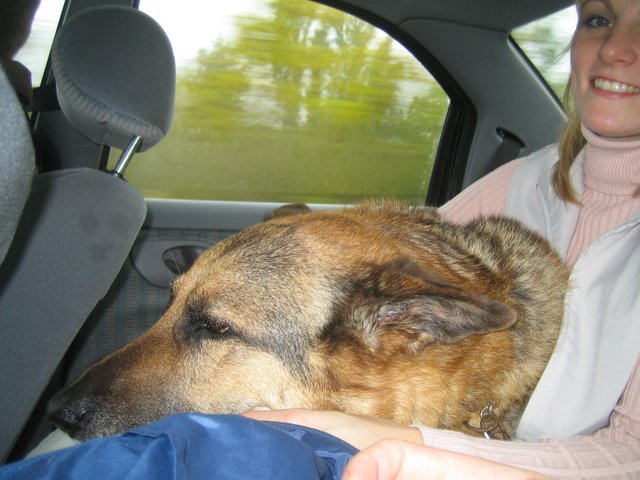 On our way to Holiday Home with Per and Joan