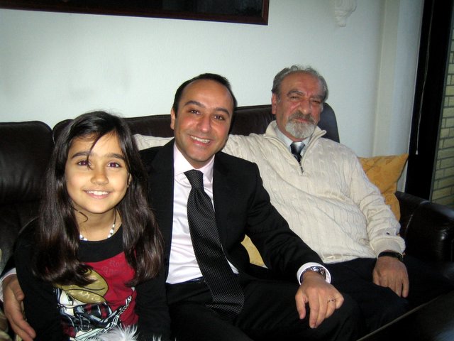 Our guests: Hanne, Bahman, Ali and Roxanna