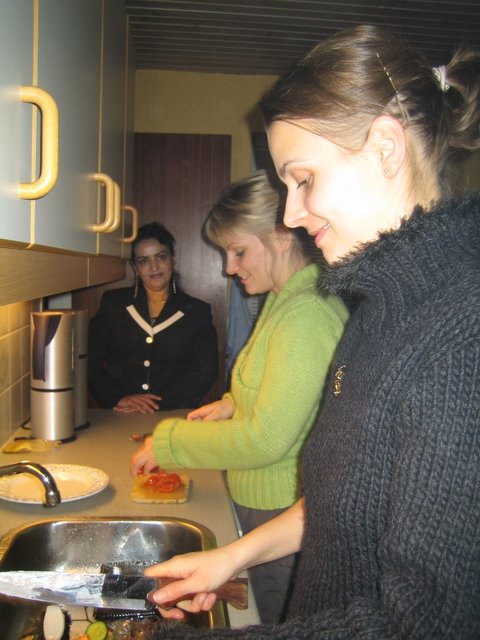 Hanging out at Søren and Karins place