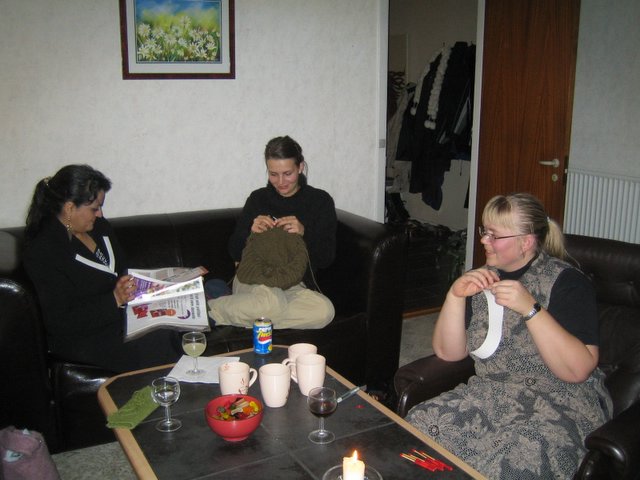 Hanging out at Søren and Karins place