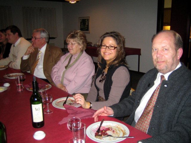 Get-together after the pioneer meeting