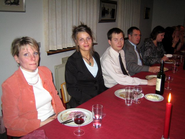 Get-together after the pioneer meeting