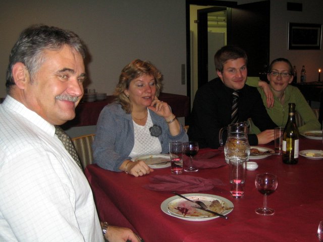 Get-together after the pioneer meeting