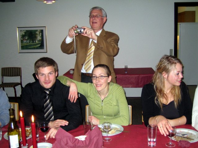 Get-together after the pioneer meeting