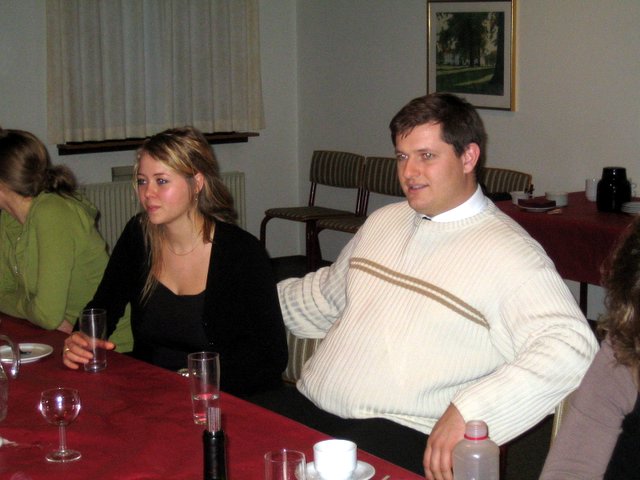 Get-together after the pioneer meeting