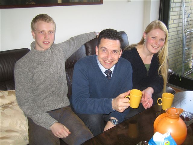 A visit from Holger and Irene
