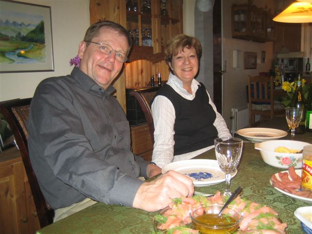 An evening with Per and Joan