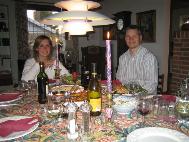 Meeting in Middelfart, Evening at the Povlsens