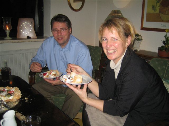 Hanne and Jimmy came to visit