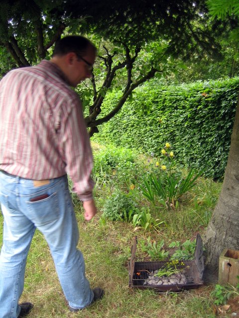 A BBQ at Heinos