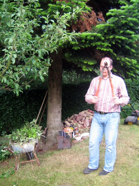 A BBQ at Heinos