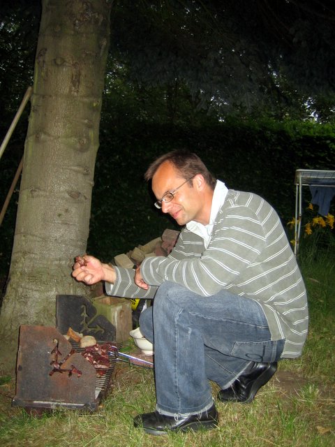 A BBQ at Heinos