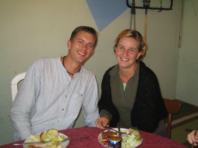 BBQ get together with Michael and Helena