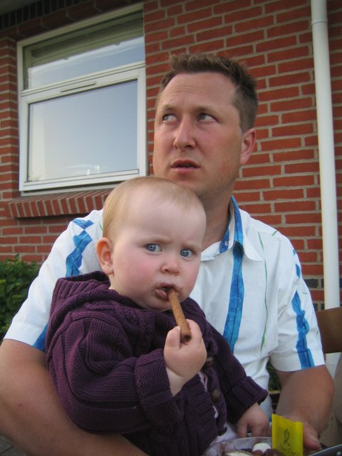 BBQ get together with Michael and Helena