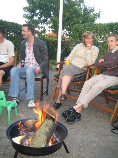BBQ get together with Michael and Helena