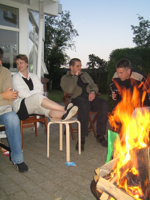 BBQ get together with Michael and Helena
