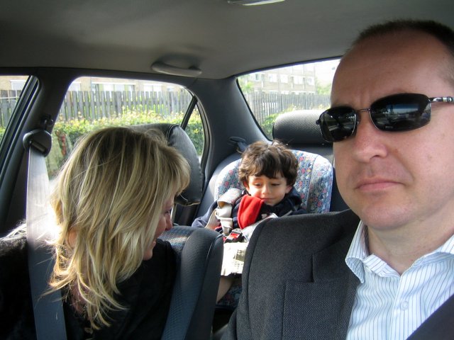 Saturday afternoon and evening: Looking after the kids