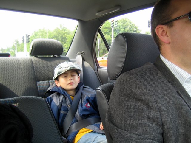 Saturday afternoon and evening: Looking after the kids