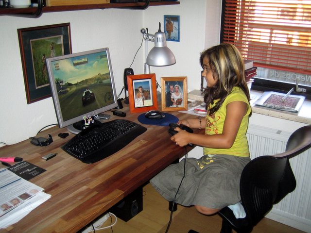 Saturday afternoon and evening: Looking after the kids