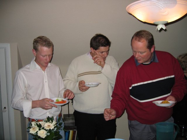 More photos from our evening at Søren and Carina's place