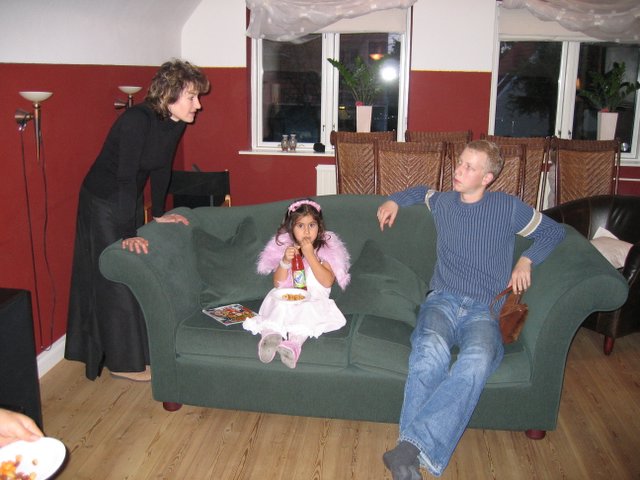 More photos from our evening at Søren and Carina's place