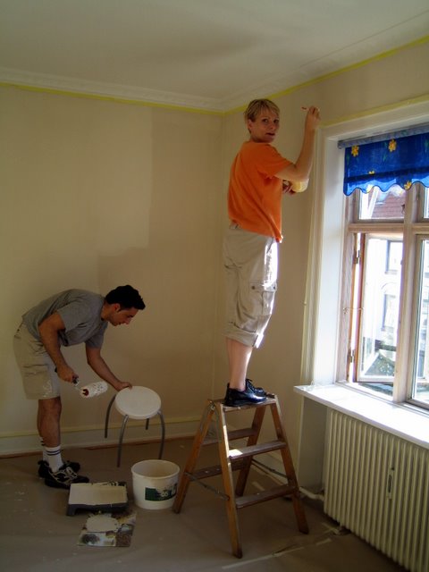 Moving and Painting