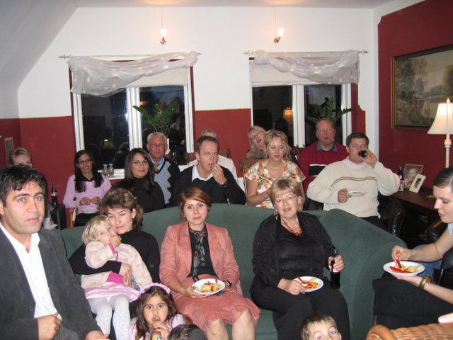 More photos from our evening at Søren and Carina's place