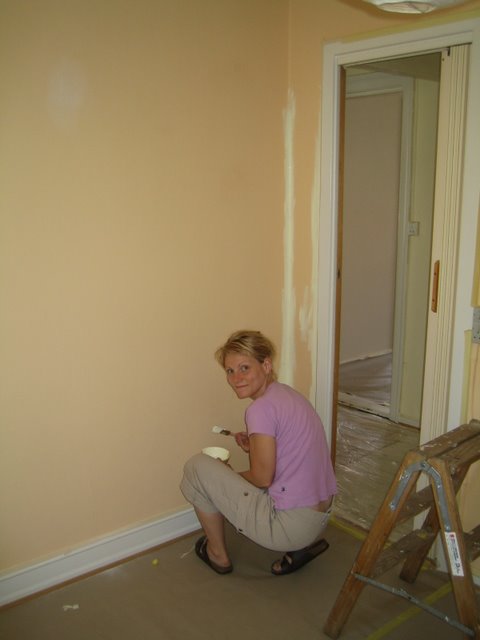 Painting continues
