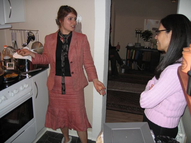 More photos from our evening at Søren and Carina's place