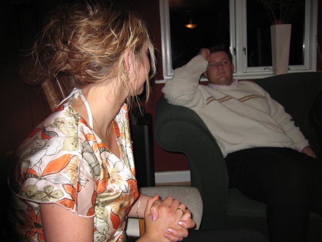 More photos from our evening at Søren and Carina's place