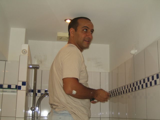 Painting continues