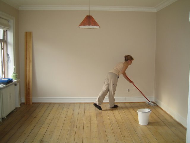 Painting continues