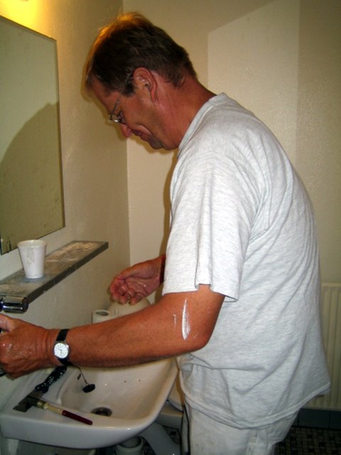 Last day painting the flat