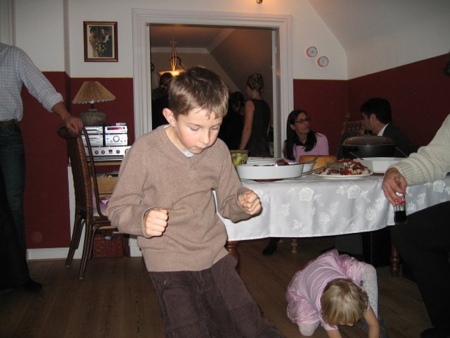 More photos from our evening at Søren and Carina's place